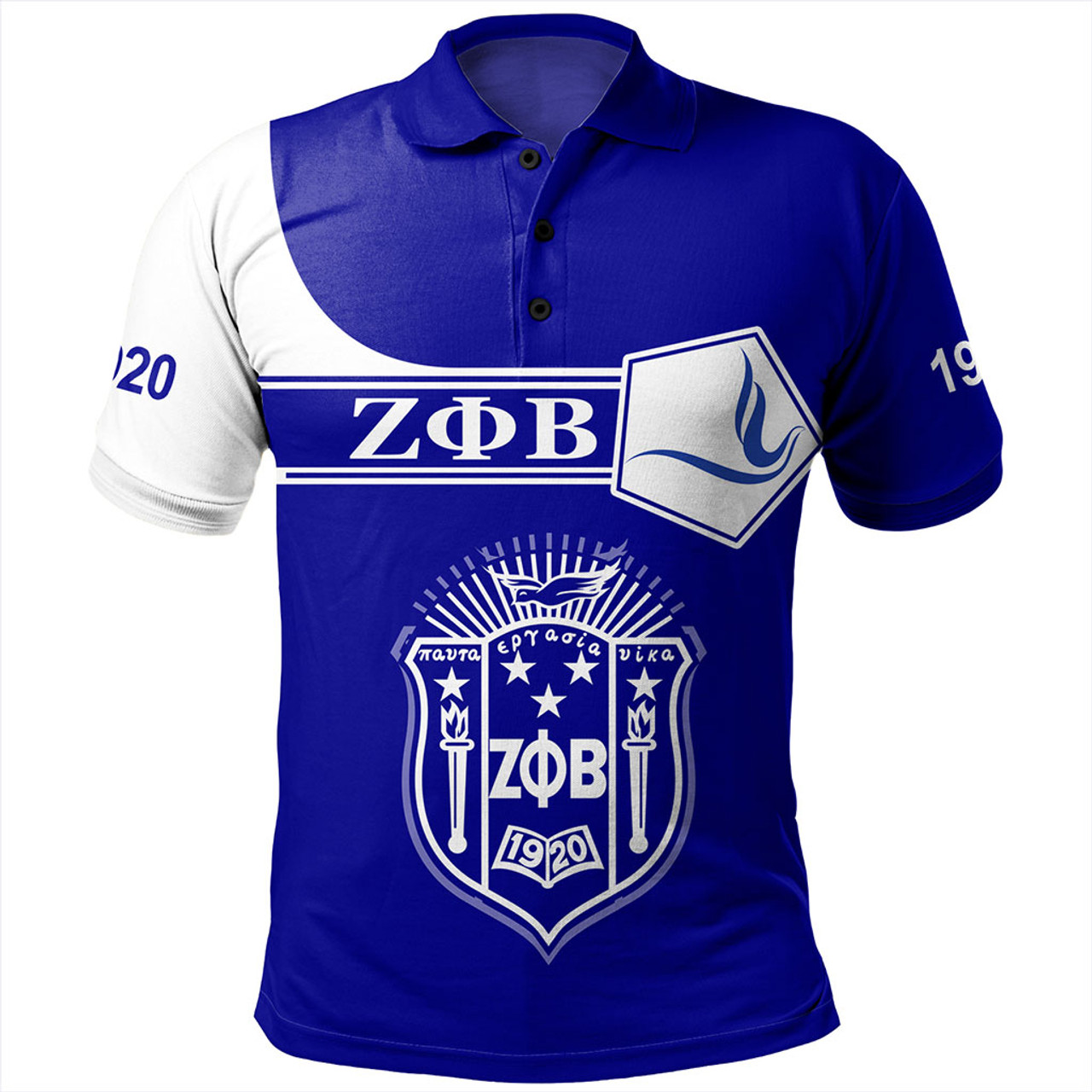Zeta Phi Beta Polo Shirt Custom Simple Style
