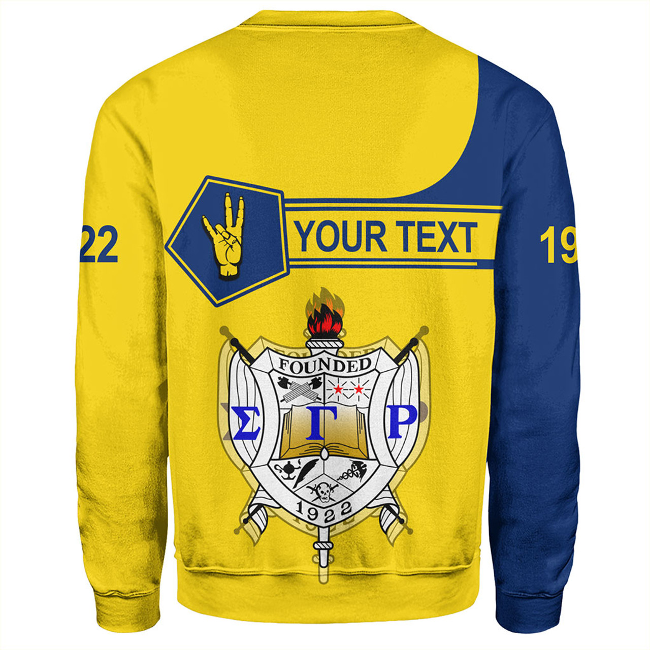 Sigma Gamma Rho Sweatshirt Custom Simple Style