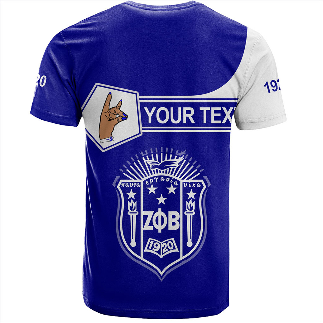 Zeta Phi Beta T-Shirt Custom Simple Style