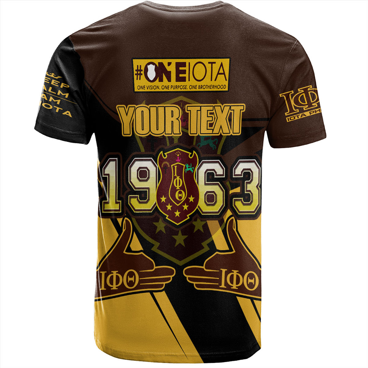 Iota Phi Theta T-Shirt Custom The One Iota Fraternity Pride Sport Style