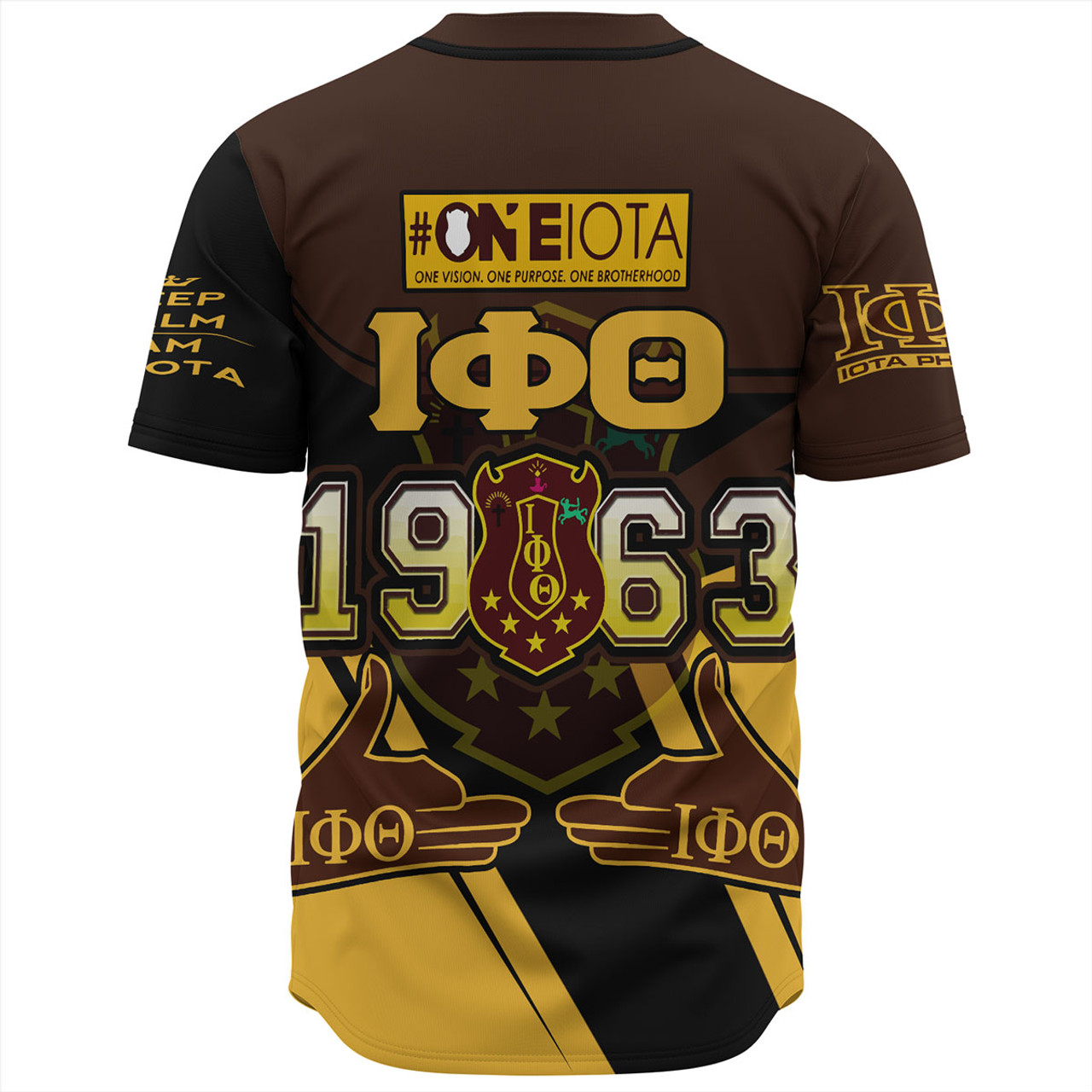 Iota Phi Theta Baseball Shirt Custom The One Iota Fraternity Pride Sport Style