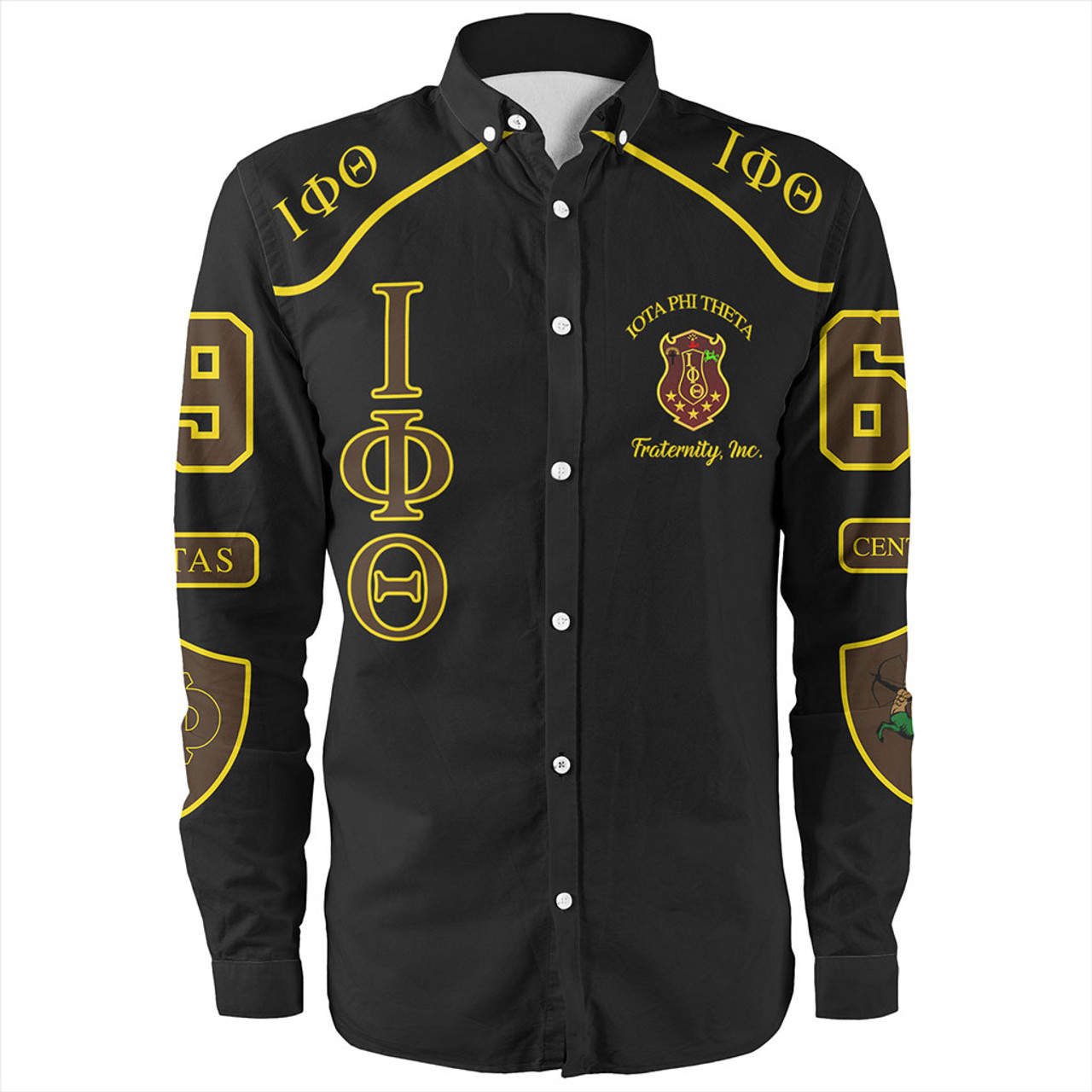 Iota Phi Theta Long Sleeve Shirt Centaur Fraternity