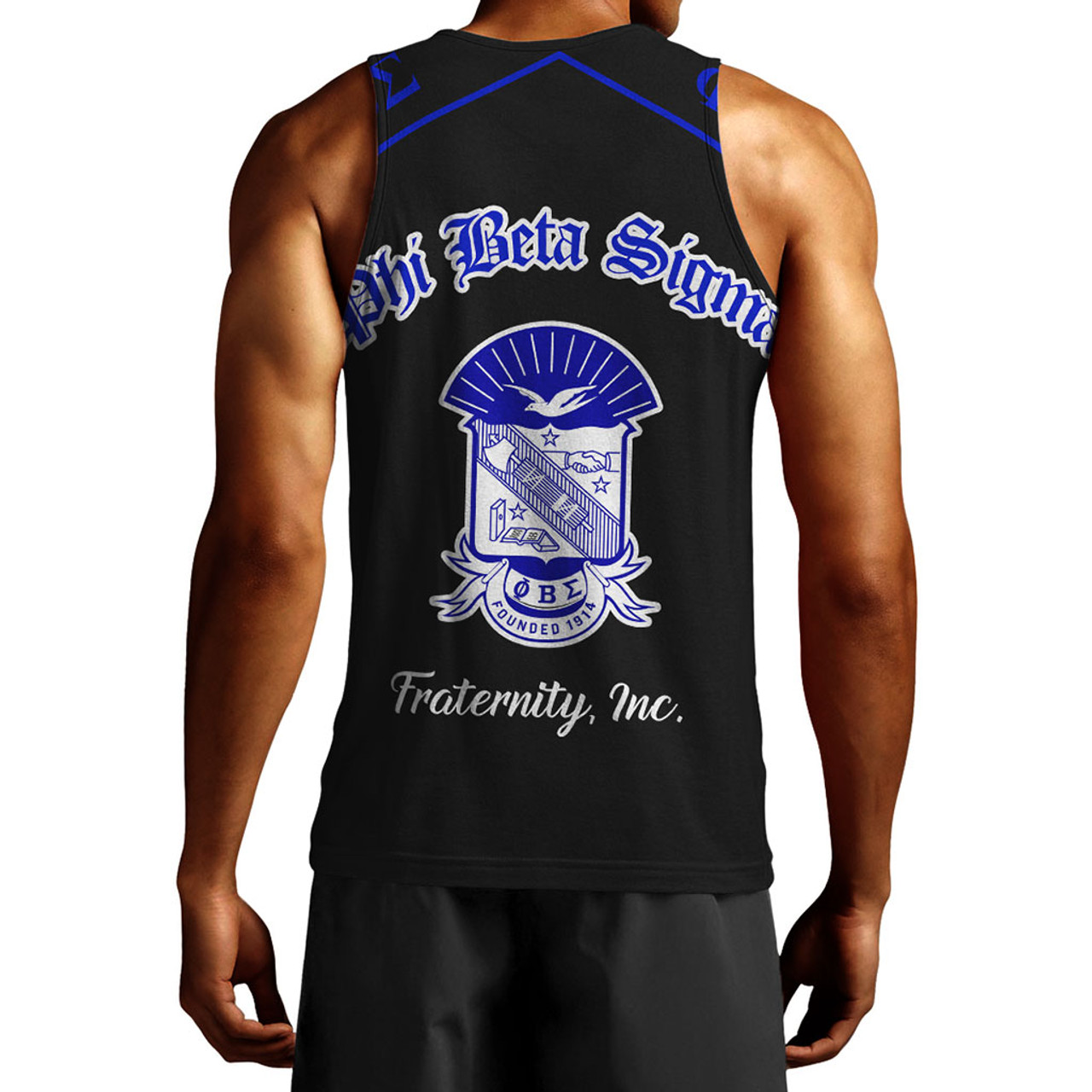 Phi Beta Sigma Tank Top Gomab Fraternity