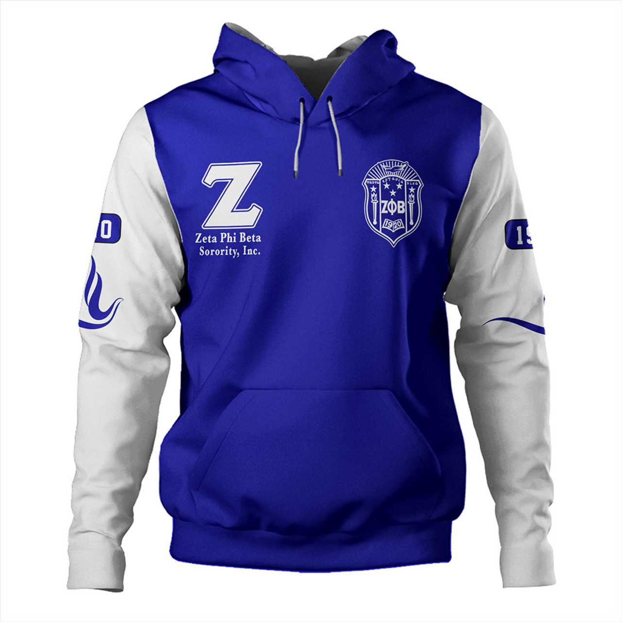 Zeta Phi Beta Hoodie Varsity Style