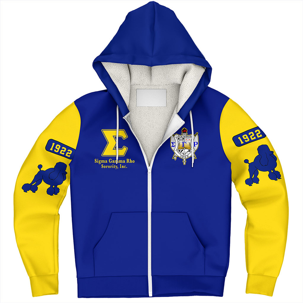 Sigma Gamma Rho Sherpa Hoodie Varsity Style