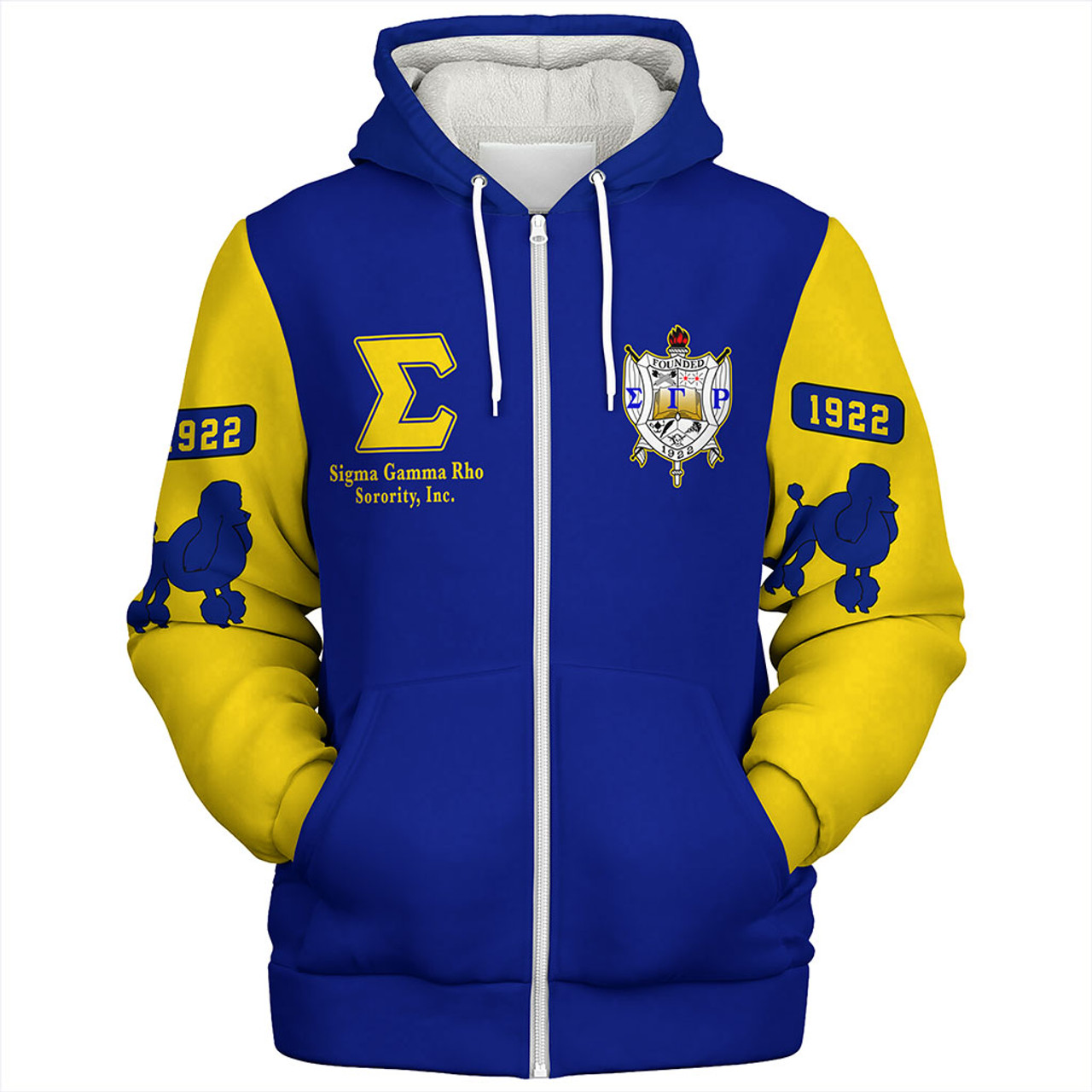 Sigma Gamma Rho Sherpa Hoodie Varsity Style