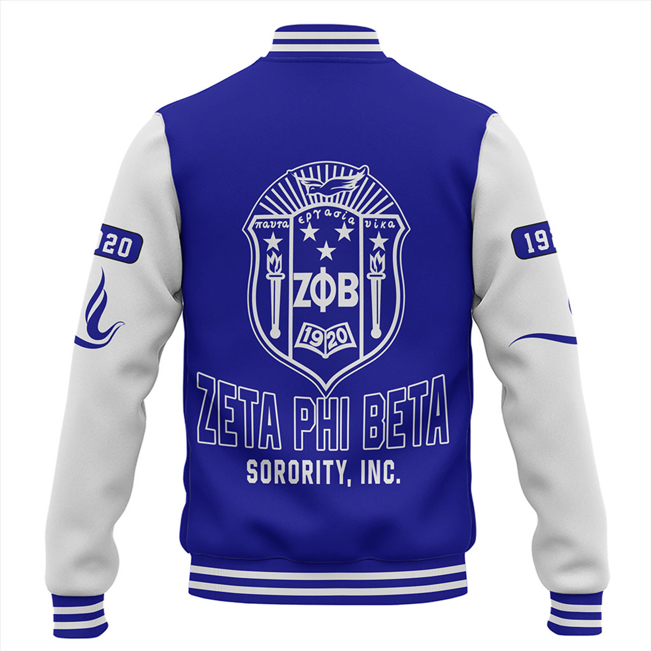 Zeta Phi Beta Baseball Jacket Varsity Style