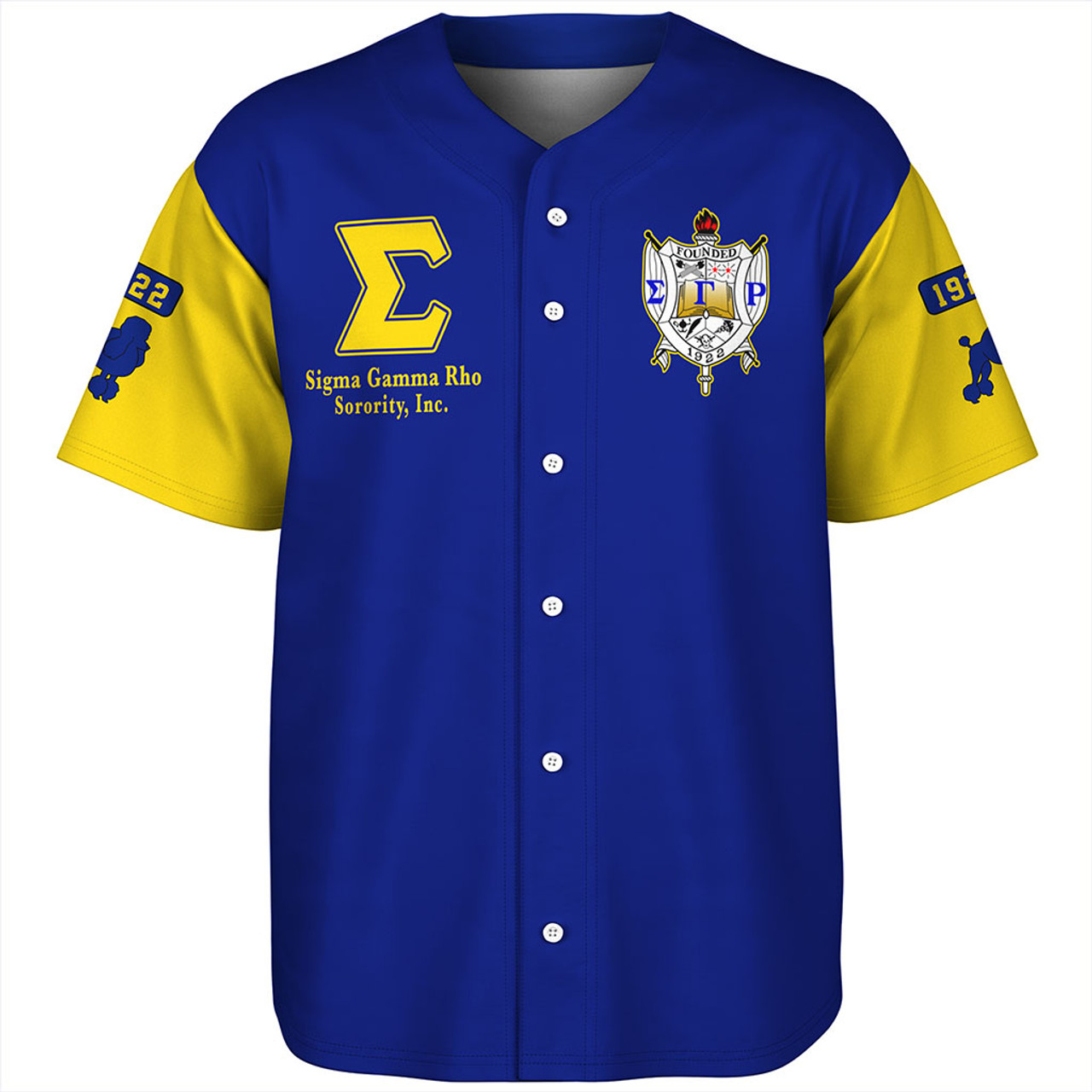 Sigma Gamma Rho Baseball Shirt Varsity Style