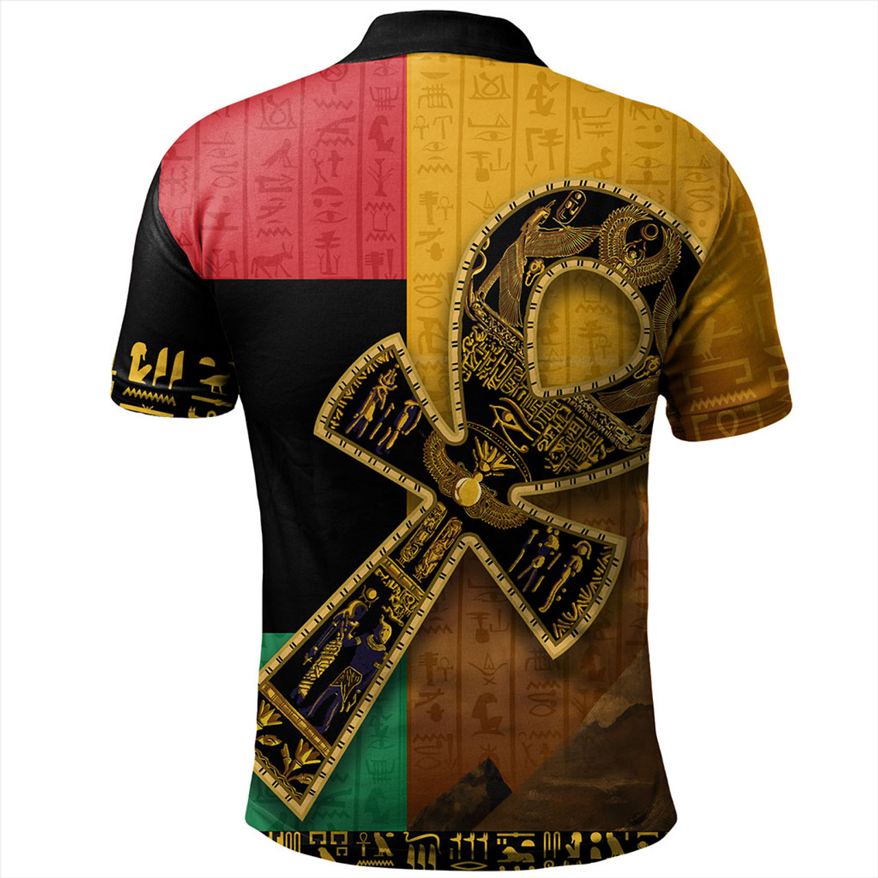 Egypt Polo Shirt Egyptian Ankh