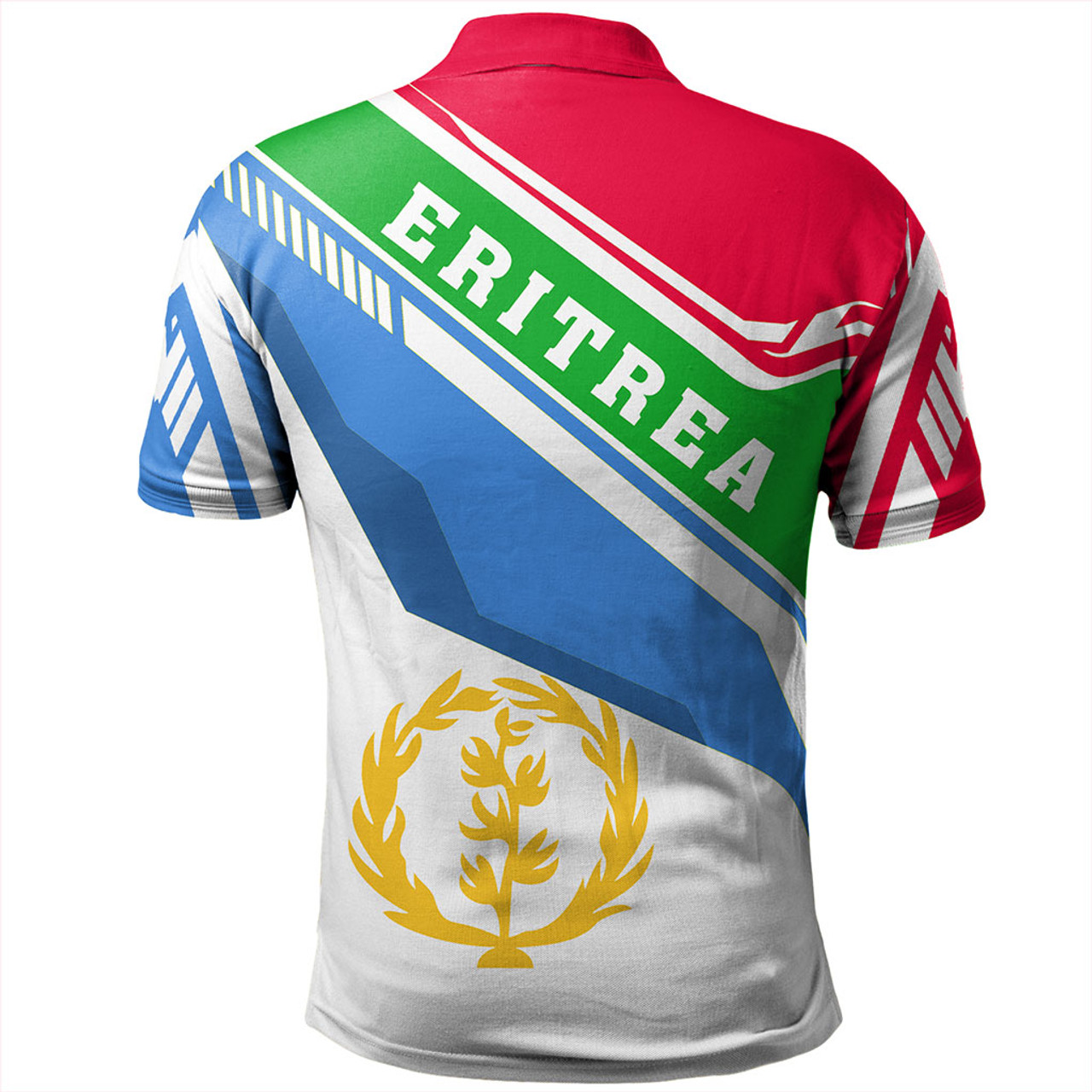 Eritrea Polo Shirt Flag Style