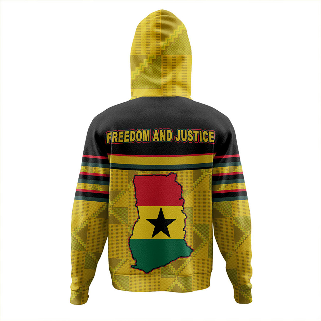 Ghana Hoodie Freedom And Justice