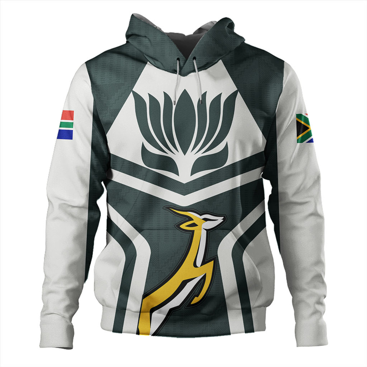 South Africa Hoodie Africa Pattern