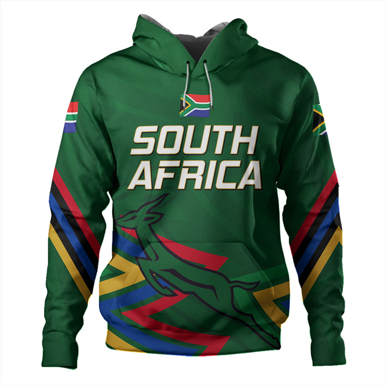 South Africa Hoodie Flag Style