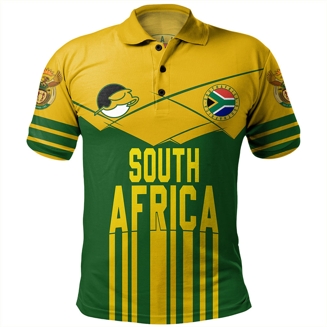 South Africa Polo Shirt Sport Springbok