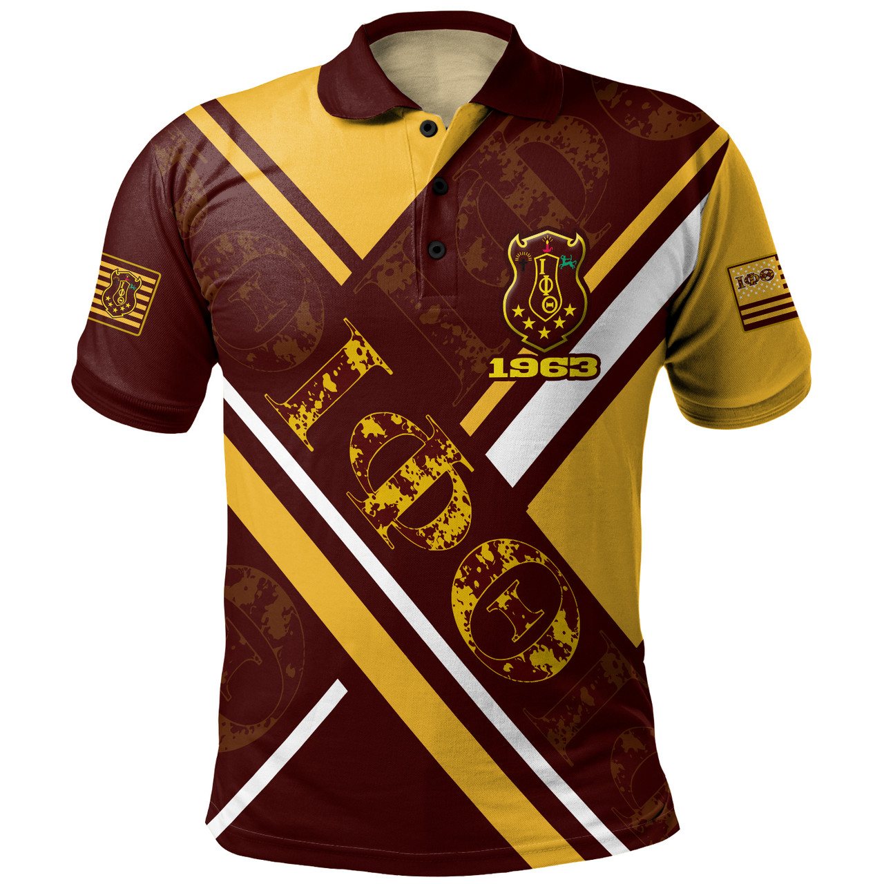 Iota Phi Theta Polo Shirt Custom Iota Phi Theta Brotherhood 1963