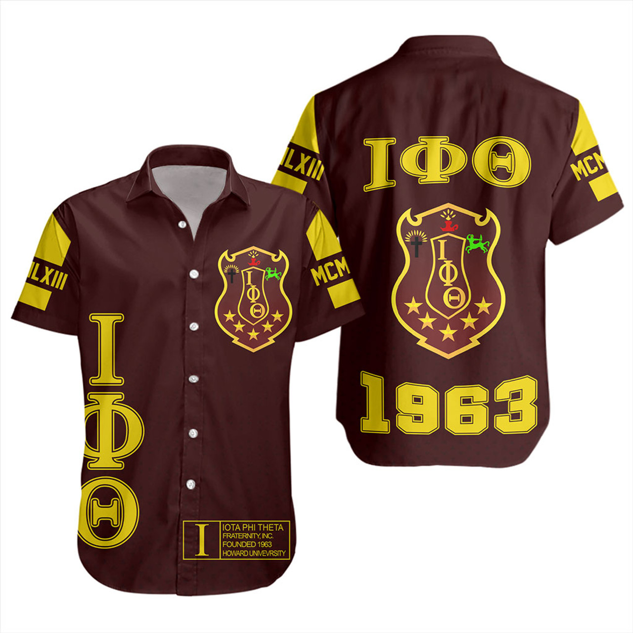 Iota Phi Theta Short Sleeve Shirt MCM Style