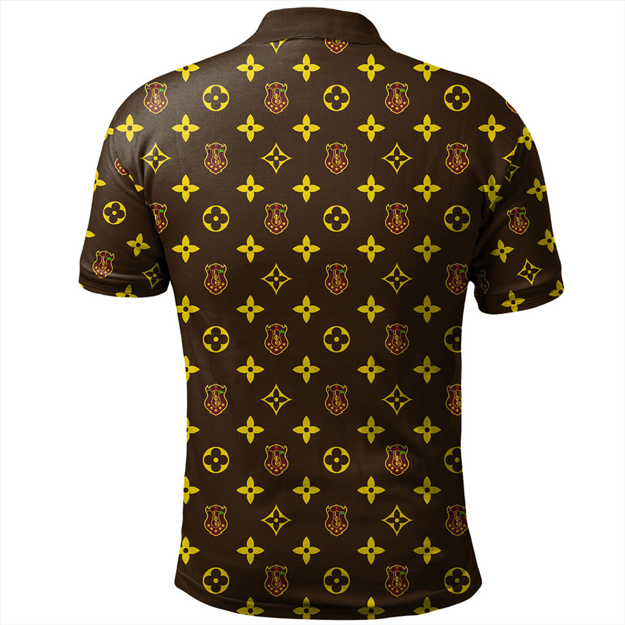 Iota Phi Theta Polo Shirt LouisV Pattern