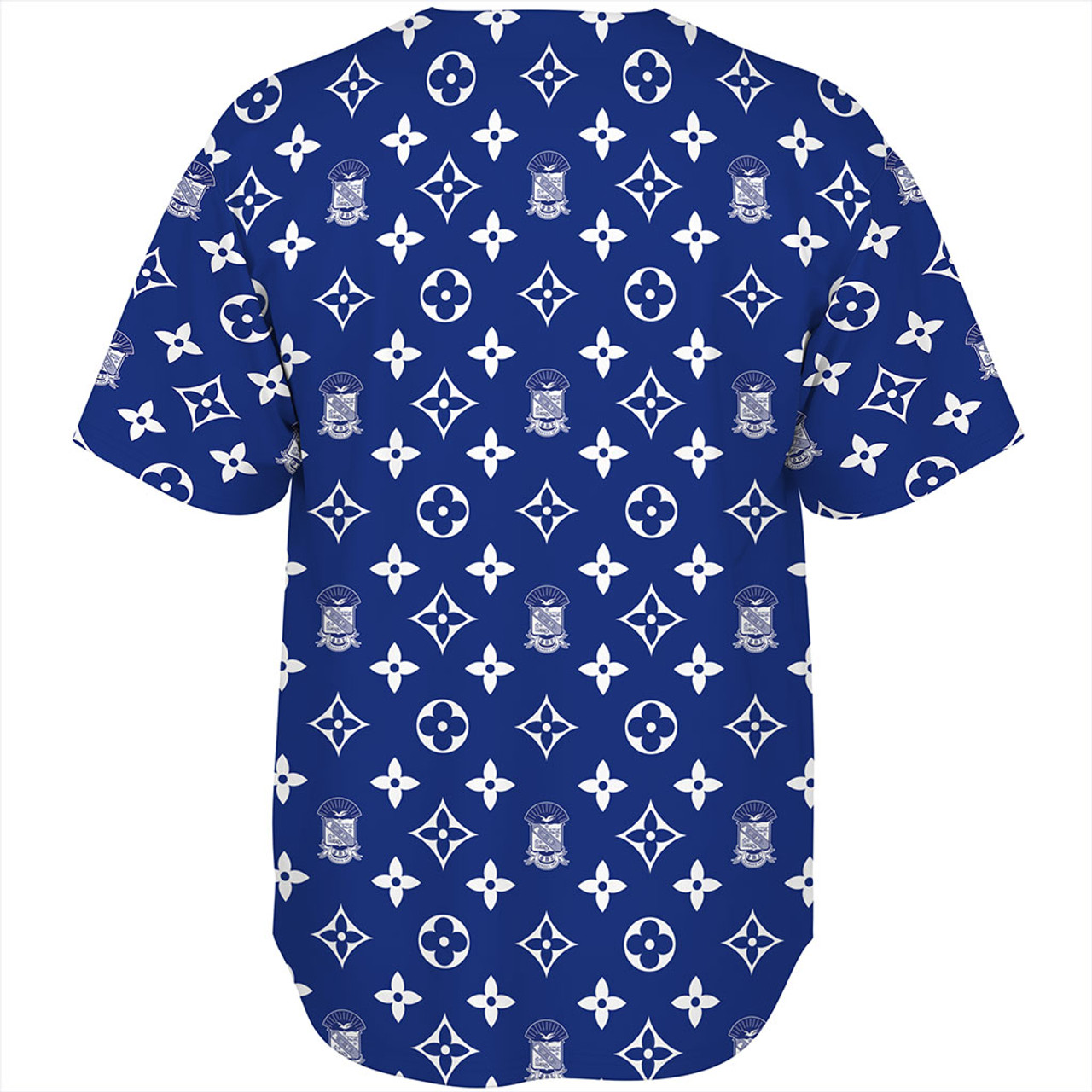 Phi Beta Sigma Baseball Shirt LouisV Pattern