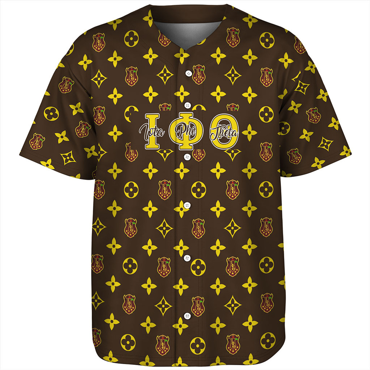 Iota Phi Theta Baseball Shirt LouisV Pattern