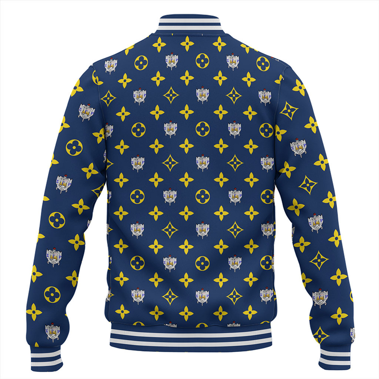 Sigma Gamma Rho Baseball Jacket LouisV Pattern