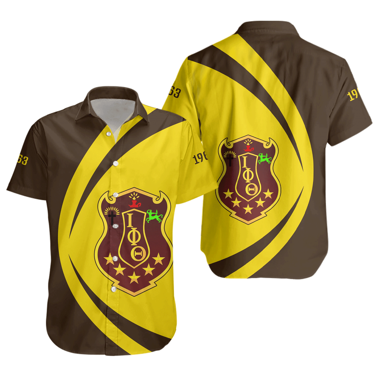 Iota Phi Theta Short Sleeve Shirt Circle Style