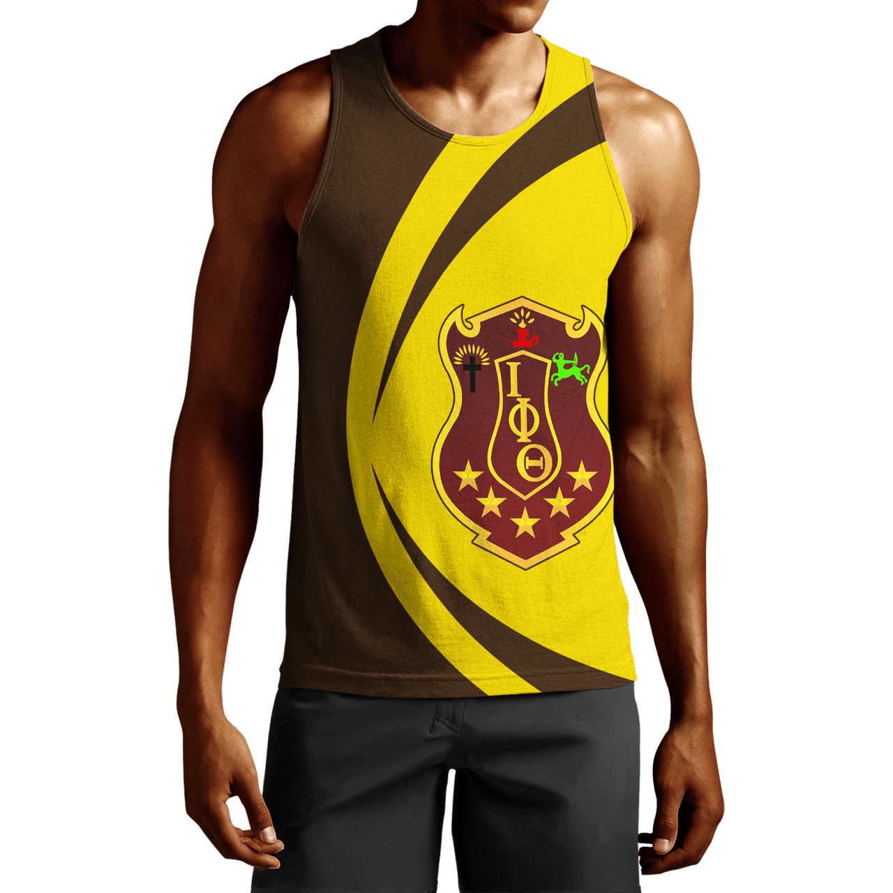 Iota Phi Theta Tank Top Circle Style