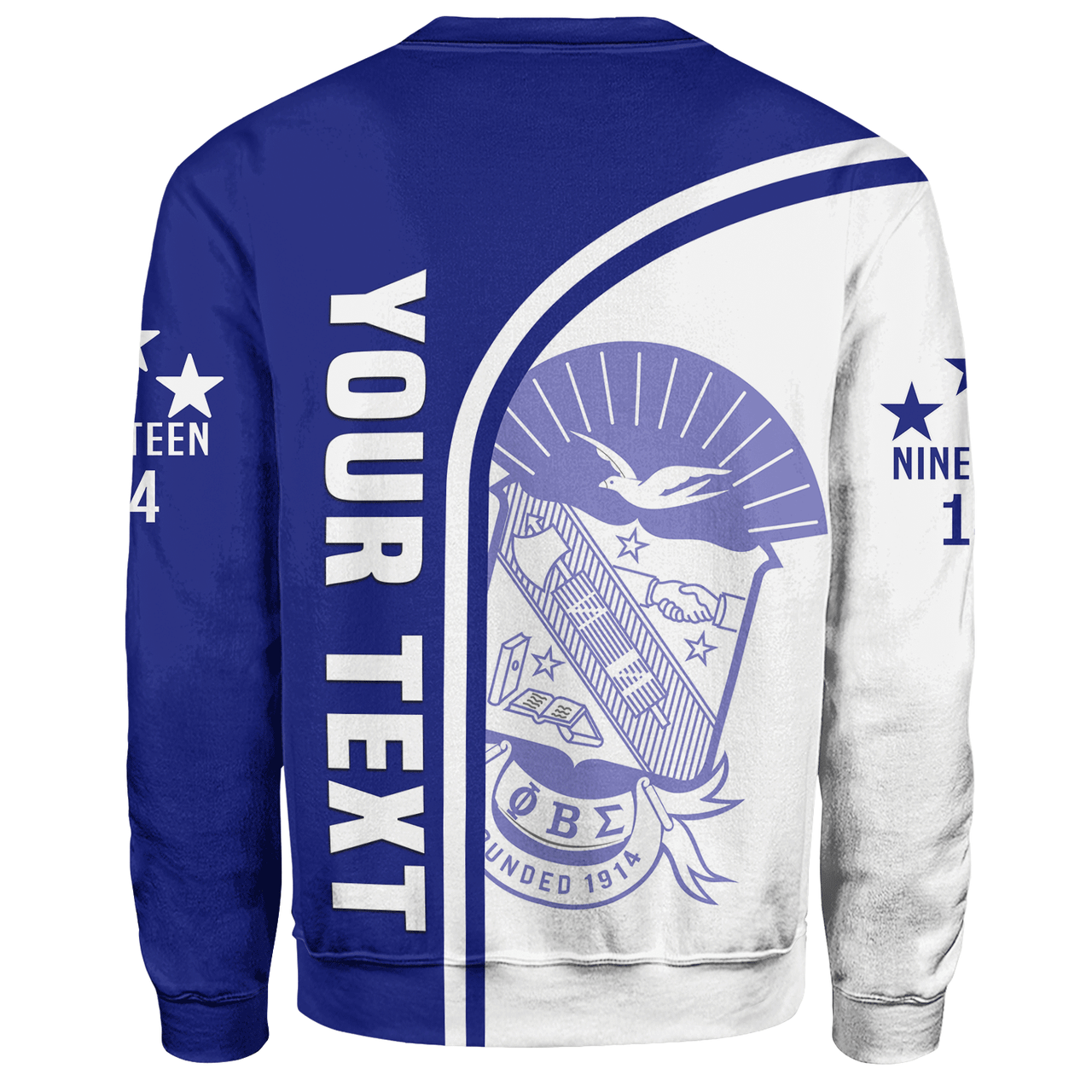 Phi Beta Sigma Sweatshirt Custom In My Heart