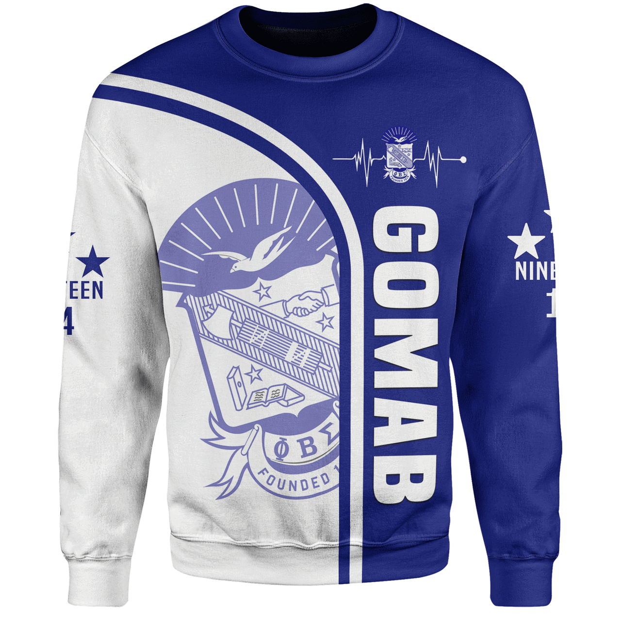 Phi Beta Sigma Sweatshirt Custom In My Heart