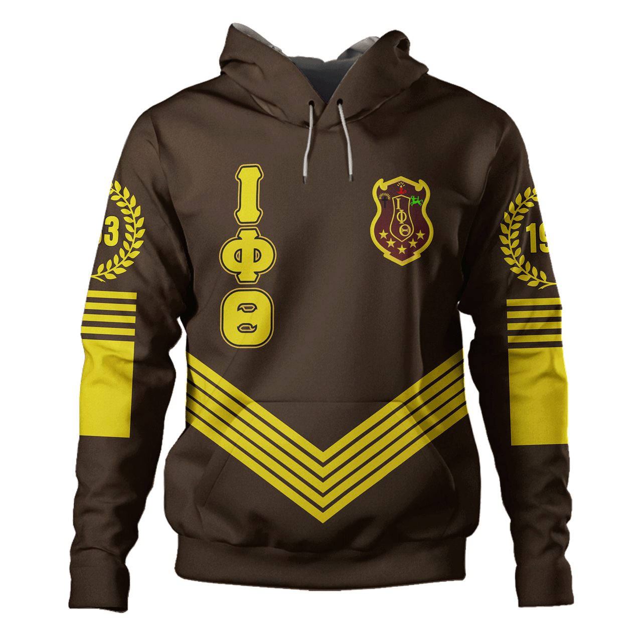 Iota Phi Theta Hoodie Crest Greek Life