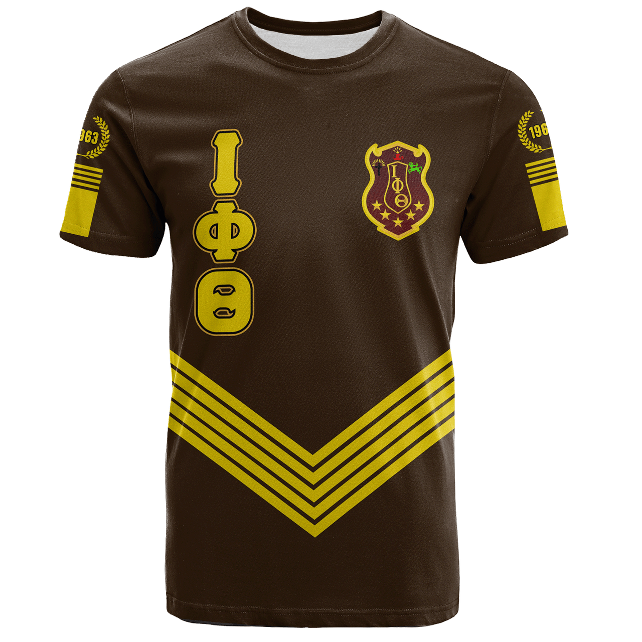 Iota Phi Theta T-Shirt Crest Greek Life