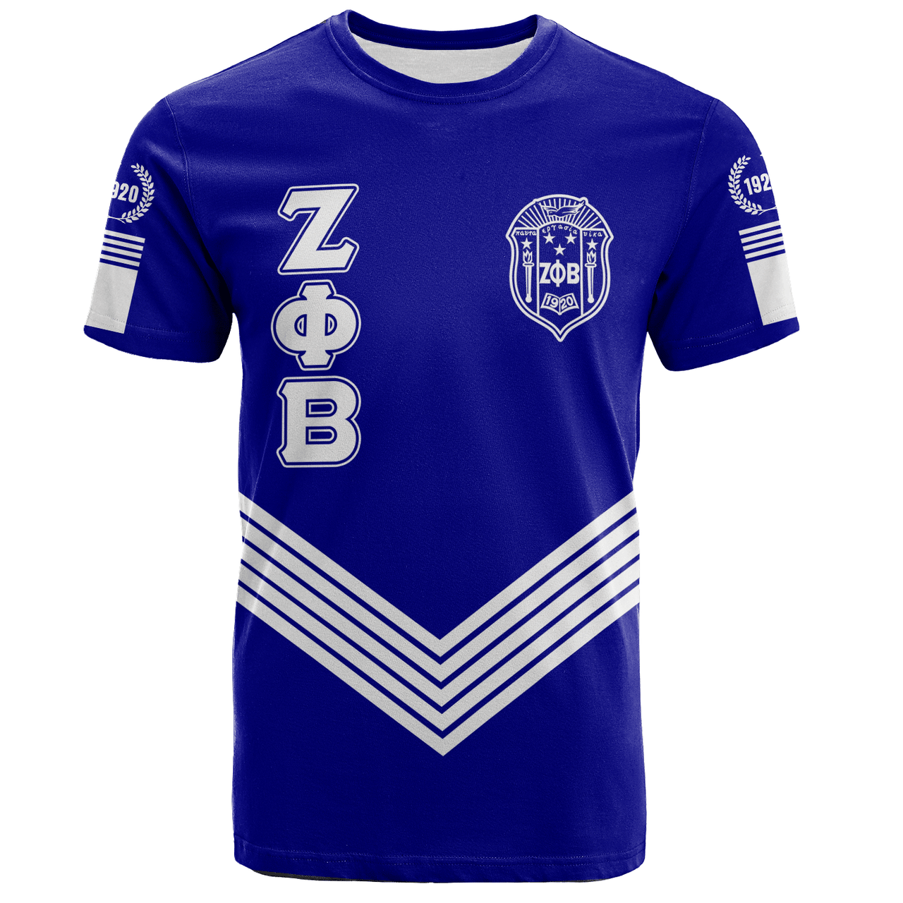 Zeta Phi Beta T-Shirt Crest Greek Life