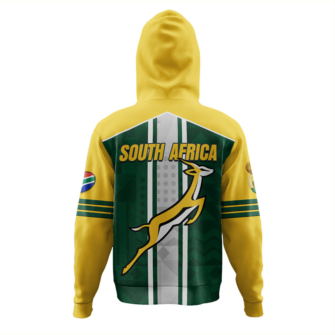 South Africa Hoodie Pattern African With Flower Protea