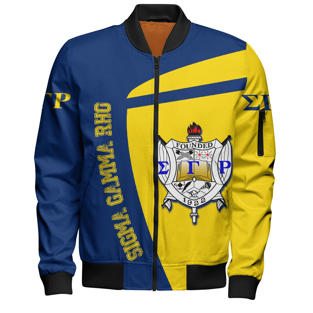 Sigma Gamma Rho Bomber Jacket Spring Style