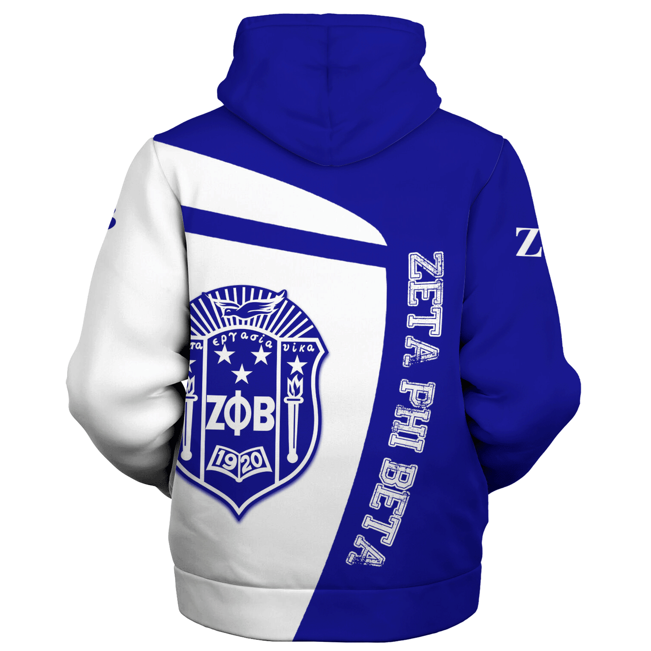 Zeta Phi Beta Sherpa Hoodie Spring Style