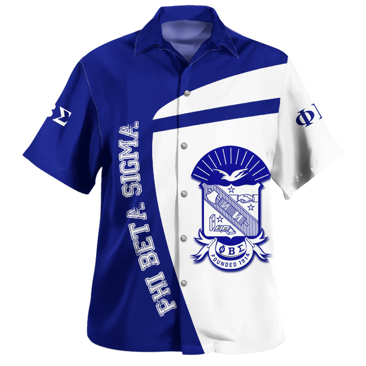 Phi Beta Sigma Hawaiian Shirt Spring Style