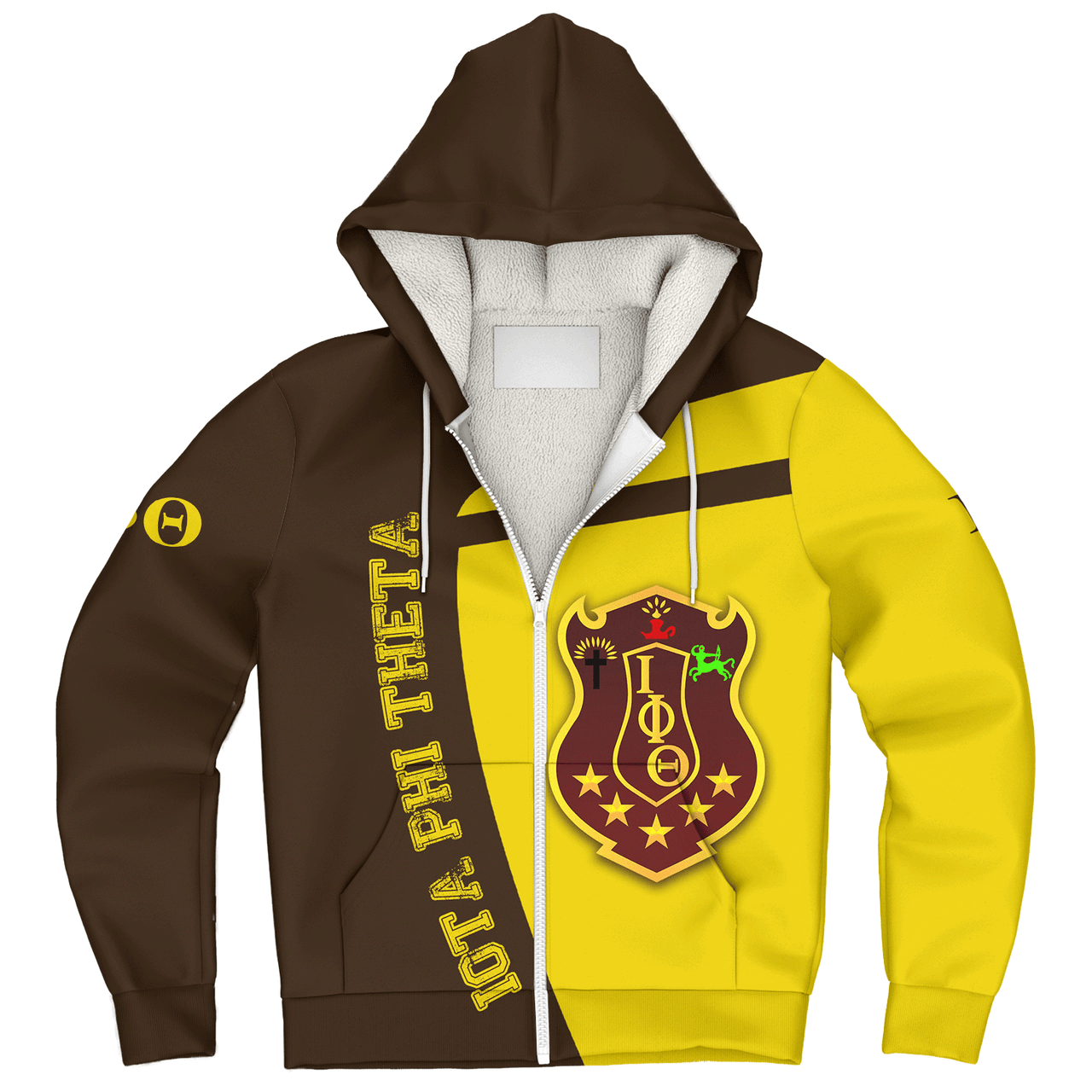 Iota Phi Theta Sherpa Hoodie Spring Style