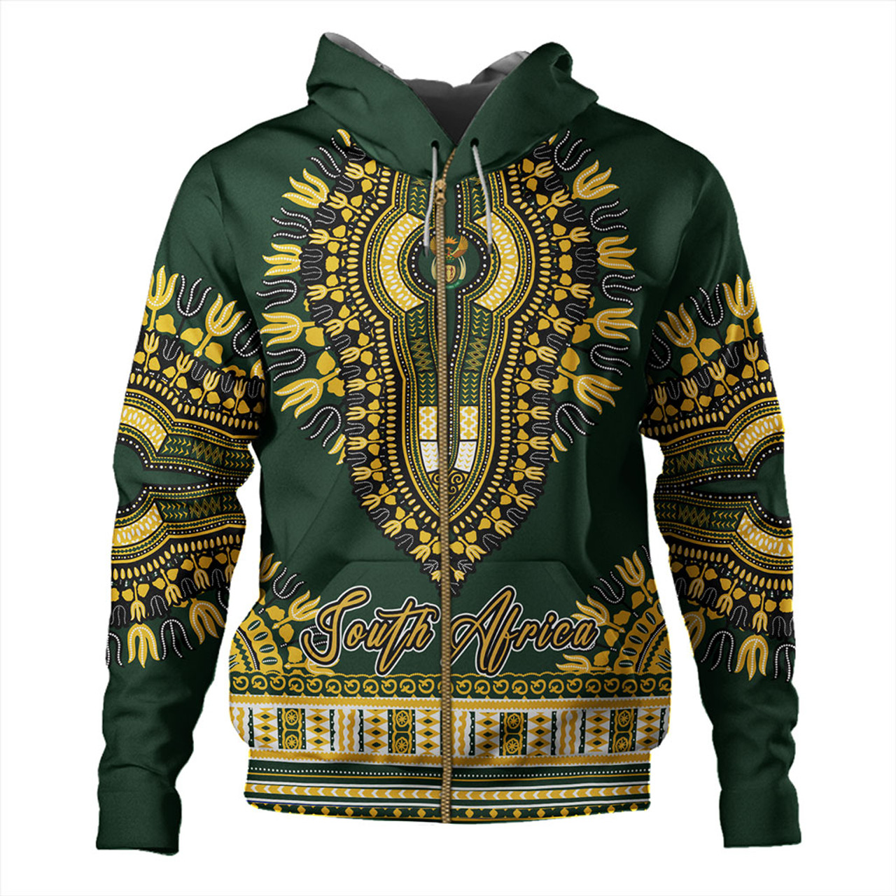 South Africa Hoodie Dashiki