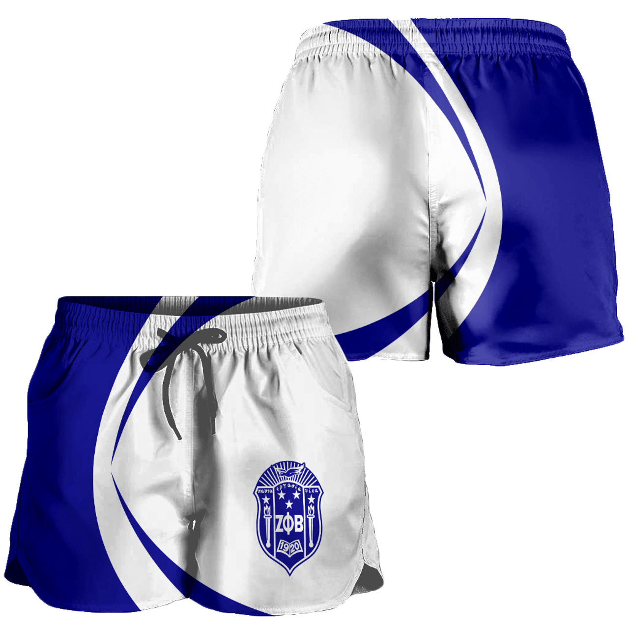 Zeta Phi Beta Women Short Circle Style