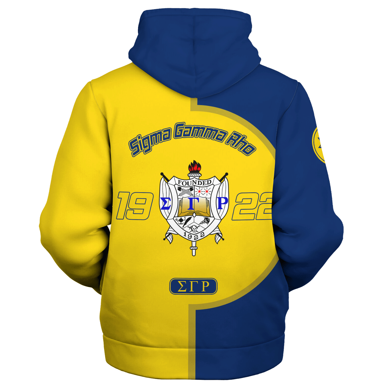 Sigma Gamma Rho Sherpa Hoodie Half Circle