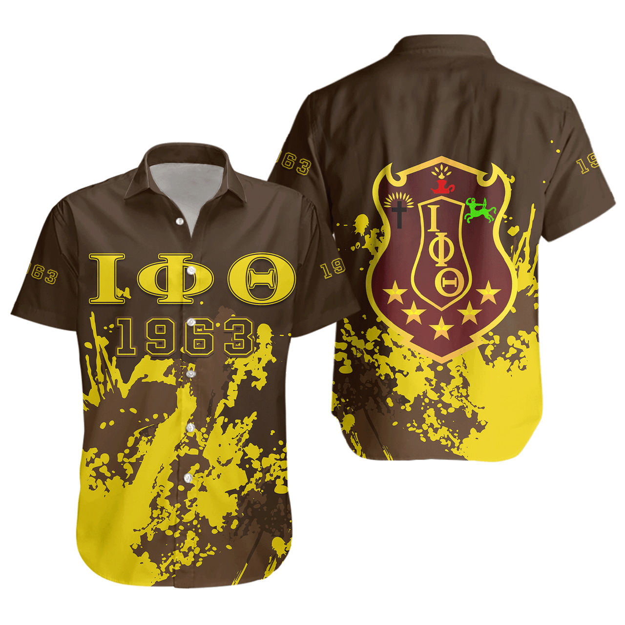 Iota Phi Theta Short Sleeve Shirt Spanit Style