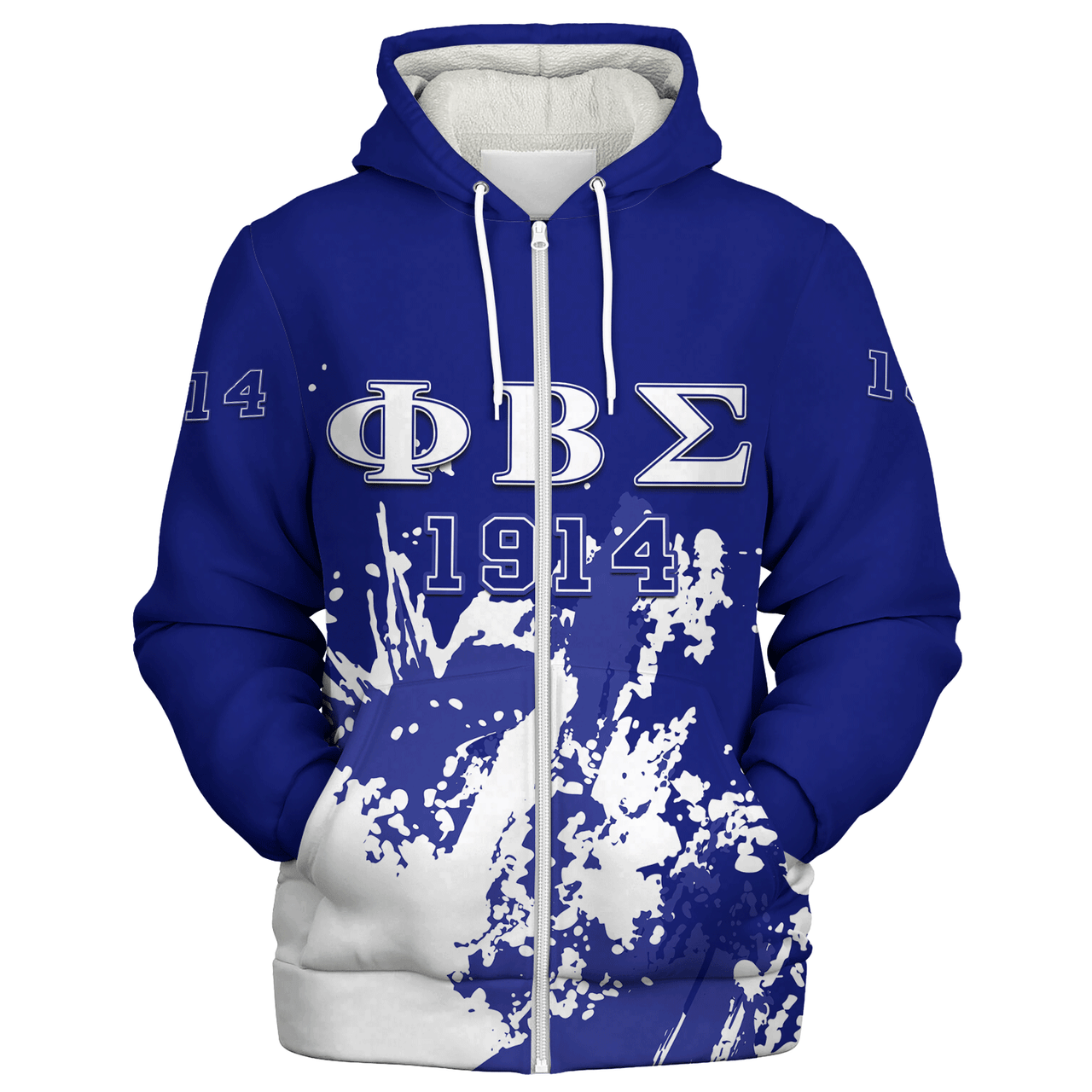 Phi Beta Sigma Sherpa Hoodie Spanit Style