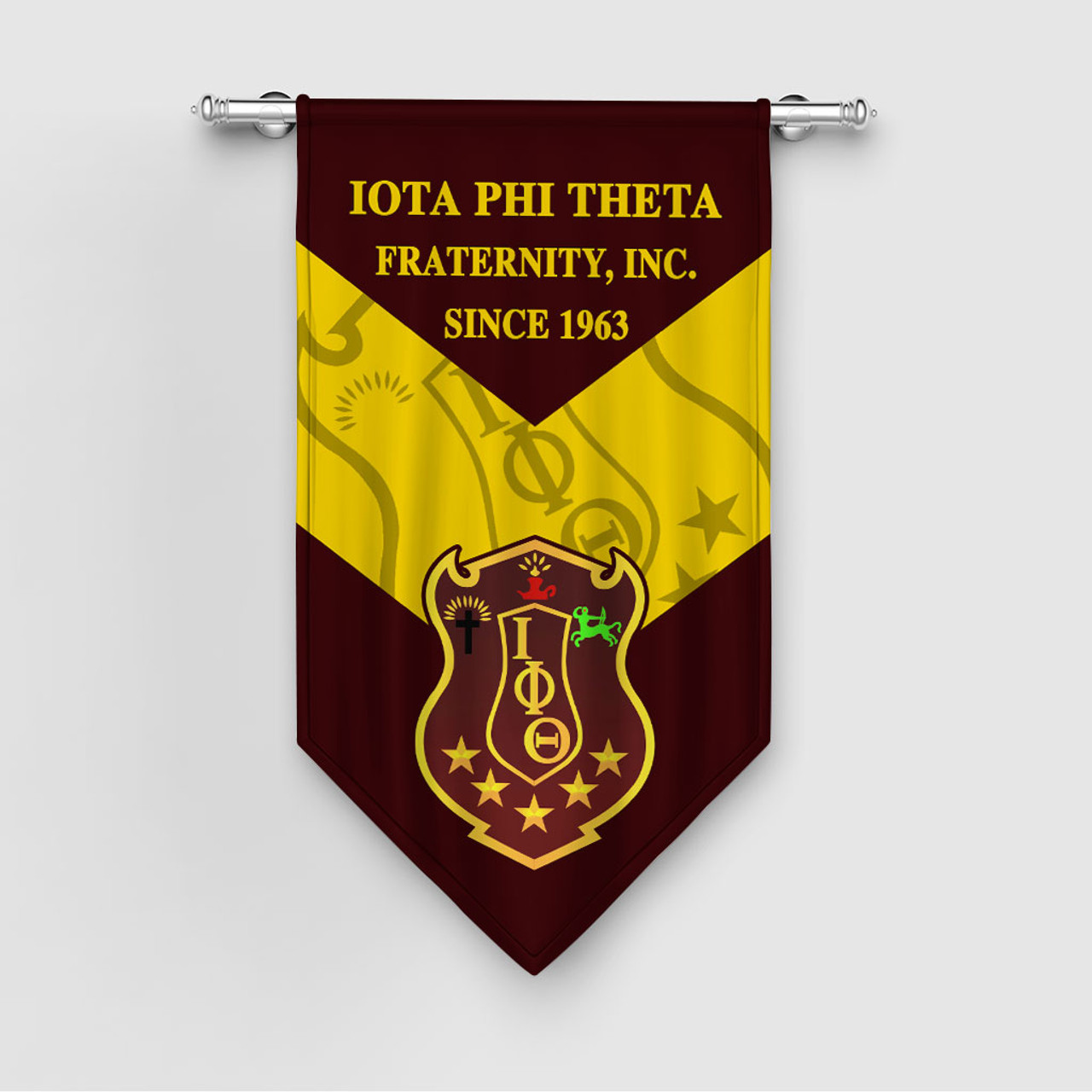 Iota Phi Theta Gonfalon Crest Style