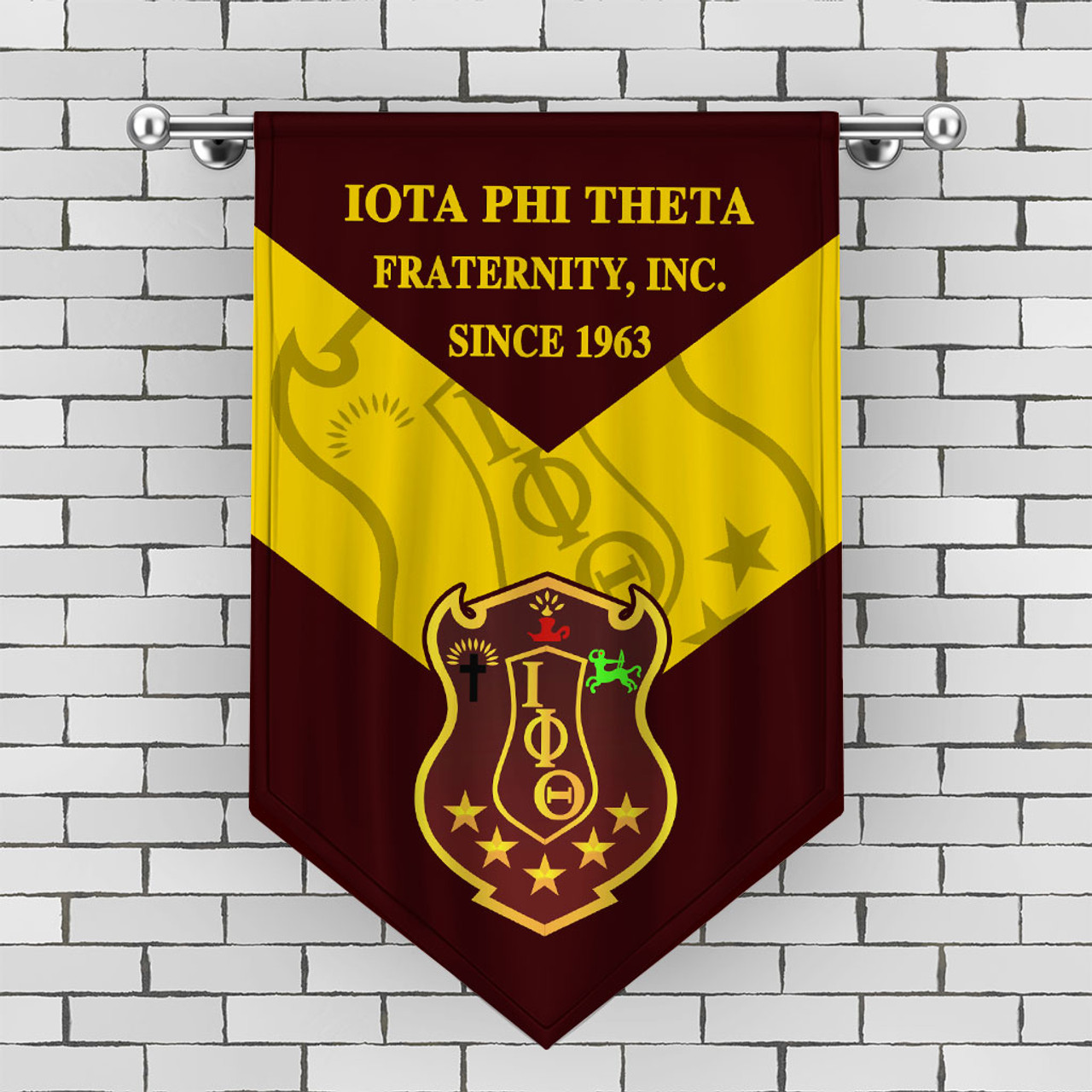 Iota Phi Theta Gonfalon Crest Style