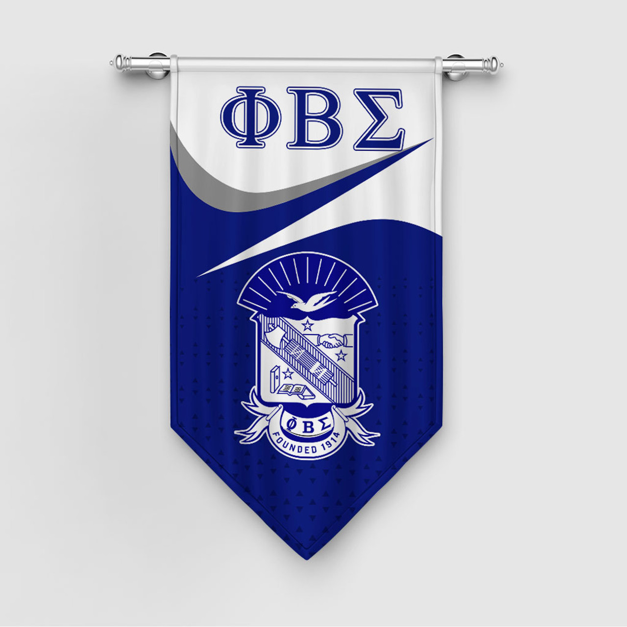 Phi Beta Sigma Gonfalon Dots Style