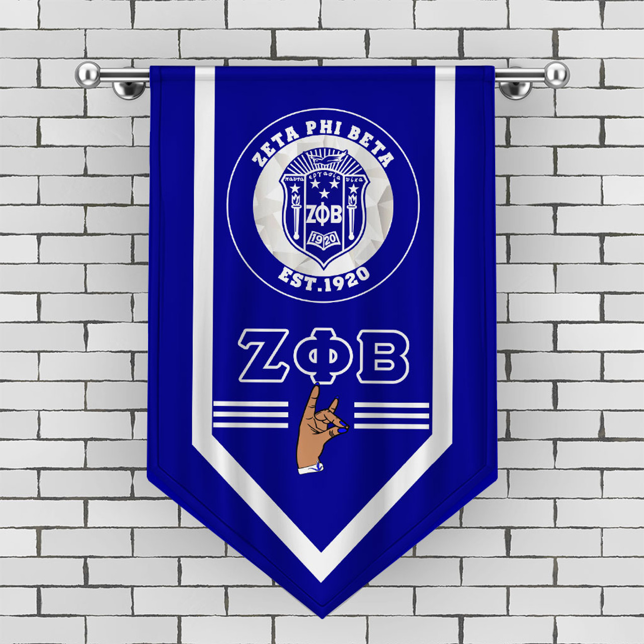 Zeta Phi Beta Gonfalon Hand Sign