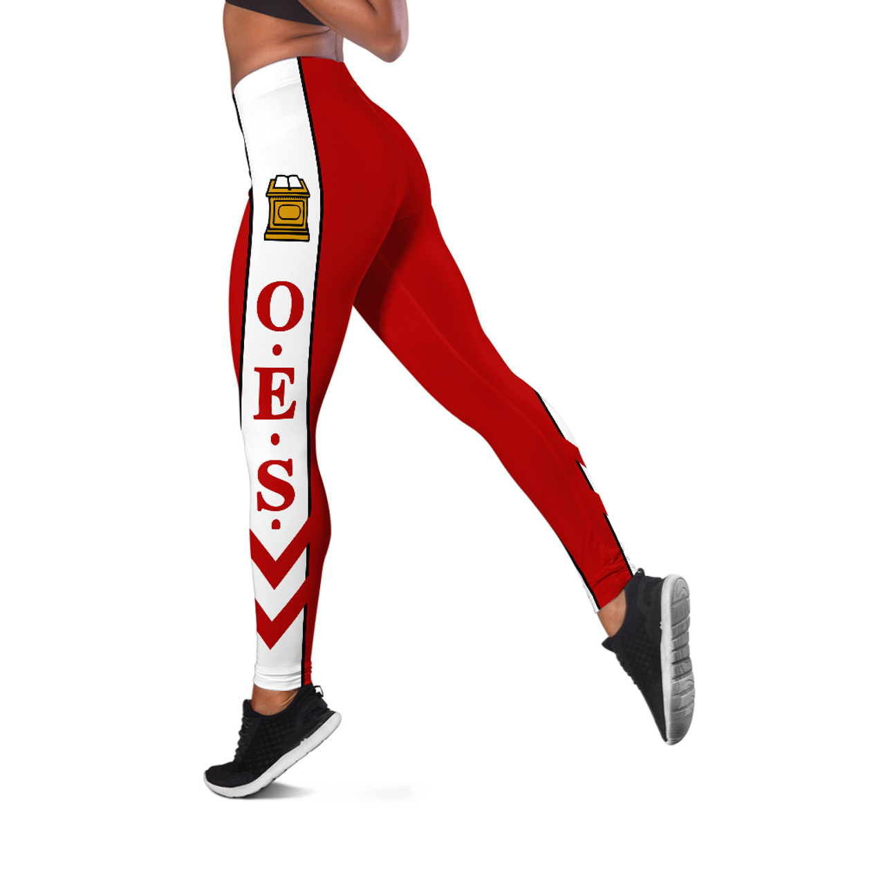 Order of the Eastern Star Legging Hand Sign Style