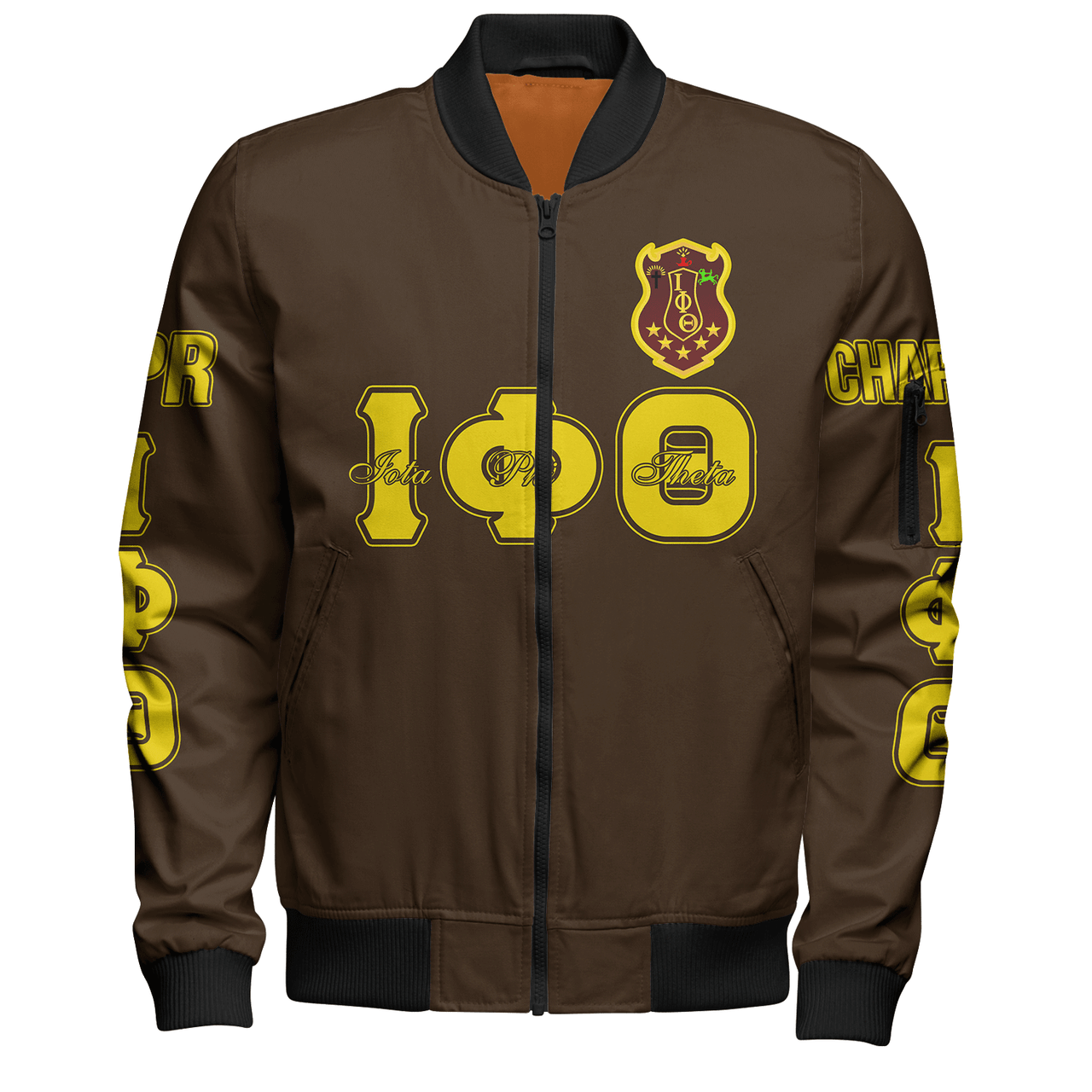 Iota Phi Theta Bomber Jacket Custom Chapter And Spring Style