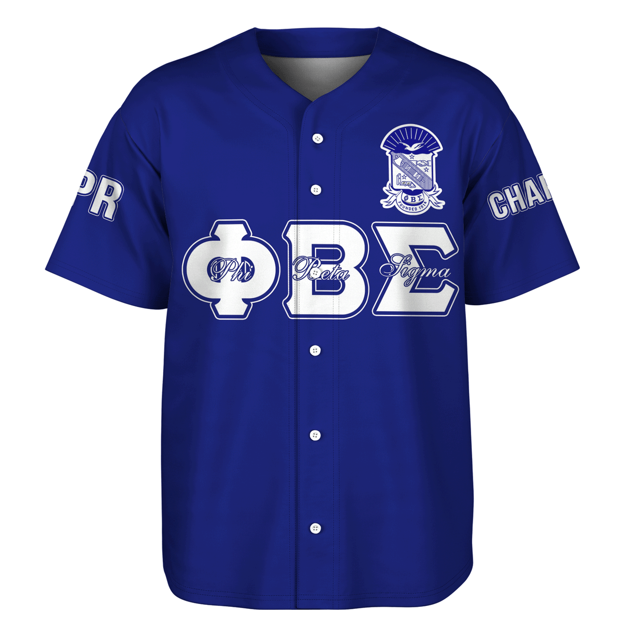 Phi Beta Sigma Baseball Shirt Custom Chapter And Spring Style