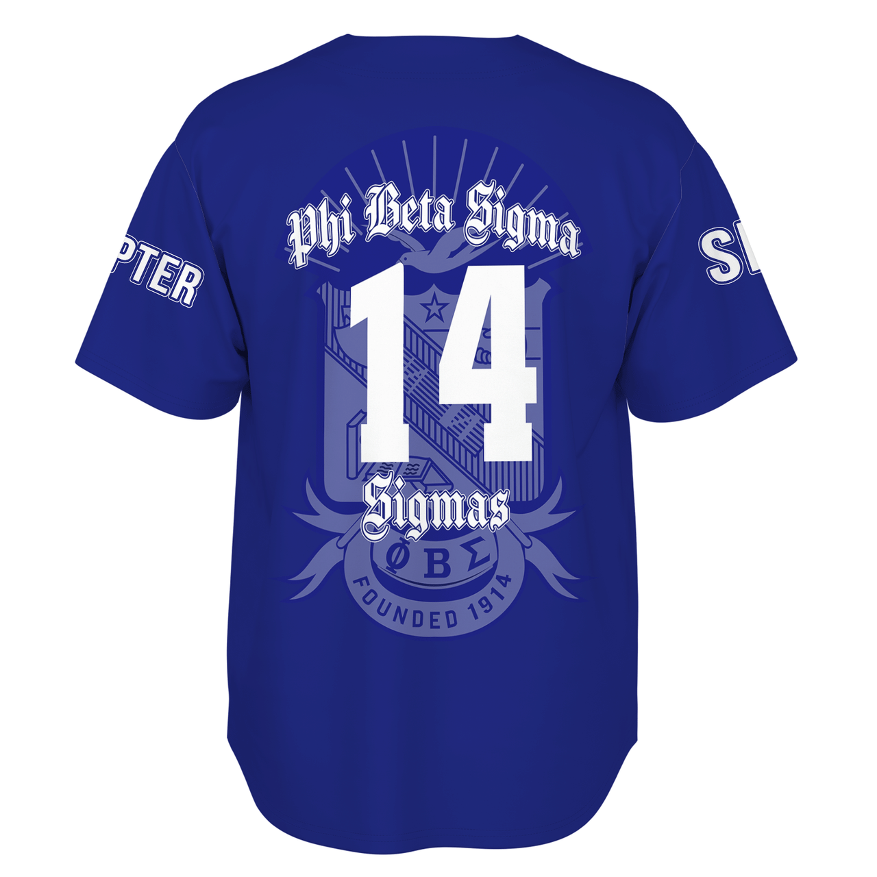 Phi Beta Sigma Baseball Shirt Custom Chapter And Spring Style