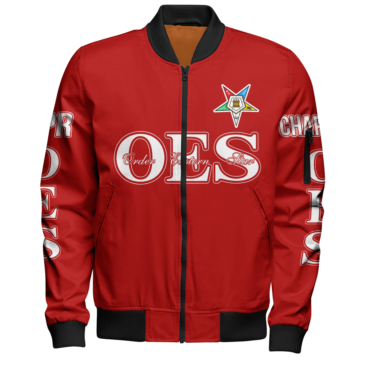 Order of the Eastern Star Bomber Jacket Custom Chapter And Spring Style